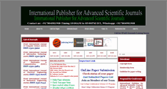 Desktop Screenshot of ipasj.org
